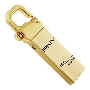 USB PNY Attache Gold Hook 3.0 - 16GB