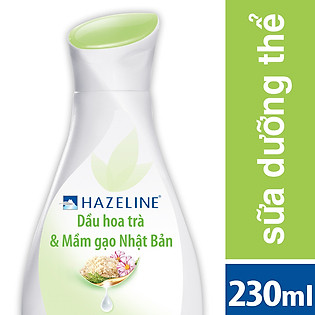 Sữa Dưỡng Thể Hazeline Chống Nắng Chiết Xuất Gạo 230G