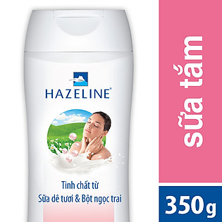 Sữa Tắm Hazeline Sữa Dê & Ngọc Trai 350G