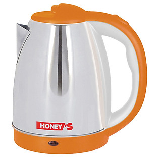 Bình Đun Siêu Tốc Inox Honey's HO-EK15S186 - Cam - 1.8L