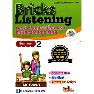 Bricks Listening Beginnner - Luyện Nghe Tiếng Anh Dành Cho Học Sinh Từ 8-16 Tuổi - Beginner 2