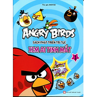 Angry Birds - Sách Phát Triển Trí Tuệ Xem Ai Tinh Mắt 1