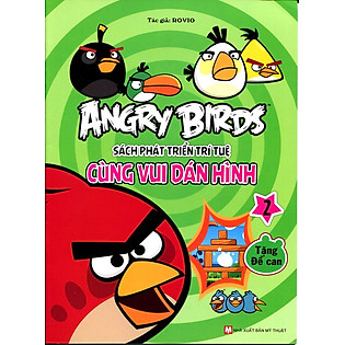 Angry Birds - Sách Phát Triển Trí Tuệ Cùng Vui Dán Hình 2