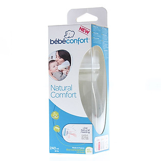 Bình Nhựa Bebe Confort Pre Cổ Rộng (240Ml)