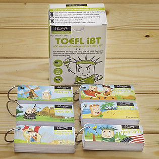 Hộp Blueup TOEFL Ibt 600 Essential Flashcards For Toefl Ibt - Phần 2