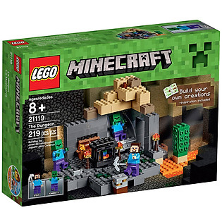 Mô Hình LEGO Minecraft – Ngục Tối Bí Ẩn 21119 (219 Mảnh Ghép)