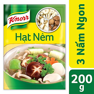 Hạt Nêm Knorr 3 Nấm Ngon (200G) - 21125683