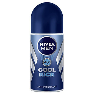 Lăn Khử Mùi Mát Lạnh Cho Nam Cool Kick Nivea 50Ml - 82886