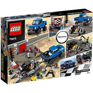 Mô Hình LEGO Speed Champions - Xe Đua Ford F-150 Raptor Và Ford Model A Hot Rod 75875 (664 Mảnh Ghép)