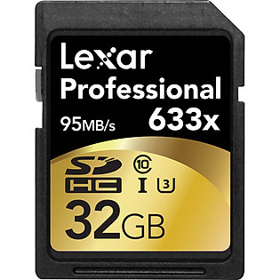 Thẻ Nhớ SDHC Lexar 32GB 633X 95MB/S
