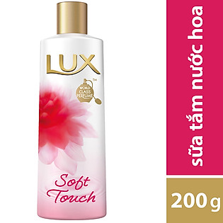 Sữa Tắm Lux Soft Touch Hồng 21087015 (200G)