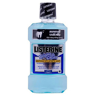 Nước Súc Miệng Làm Trắng Răng Listerine Bright & Clean (500Ml)