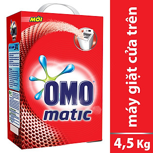 Hộp Bột Giặt OMO Matic Cửa Trên (4.5Kg) - 21159686