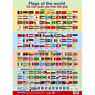 Poster Lớn - Cờ Các Quốc Gia Trên Thế Giới (2014)