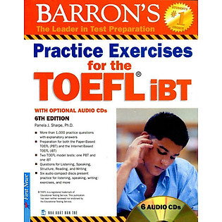Practice Exercises For The TOEFL Ibt (6Th Edition) - Không Kèm CD