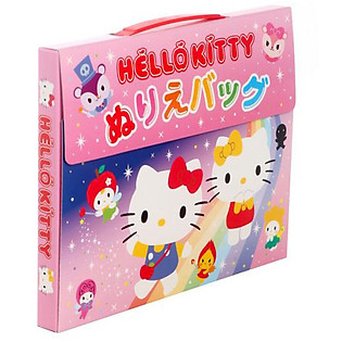 Bộ Tập Tô Hello Kitty KT Drawing Set