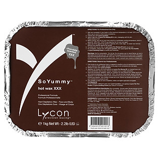 Sáp Cứng Tẩy Lông Hương Chocolate LYCON Soyummy Hot Wax (1Kg)