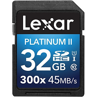 Thẻ Nhớ Lexar SDHC UHS-I 32GB 300X (45MB/S)