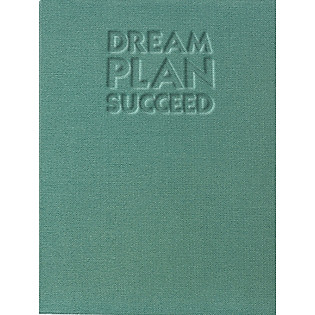 Weekly Diaries - Sổ Kế Hoạch Bìa Vải Đóng Chữ ″Dream Plan Succeed″ 196 Trang (Có Lời Hay Ý Đẹp) TK2