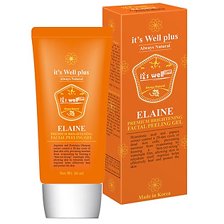 Gel Tẩy Da Chết Làm Sạch Và Sáng Da Elaine It's Well Plus (50ml)