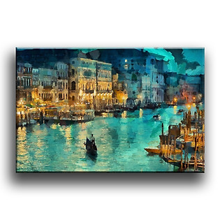 Tranh Canvas Vicdecor TCV0012 Vẻ Đẹp Venice