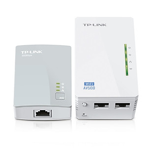 TP-LINK TL-WPA4220KIT - Bộ Mở Rộng Internet Qua Đường Dây Điện AV500 Hỗ Trợ Wifi Tốc Độ 300Mbps