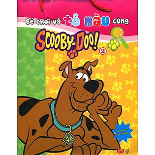 Bộ Túi Bé Chơi Và Tô Màu Cùng Scooby-Doo (Bộ 2) - Tặng Kèm Hộp Bút Màu