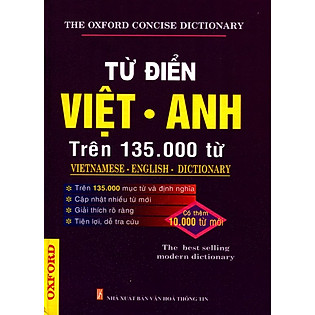 Từ Điển Việt - Anh Trên 135000 Từ