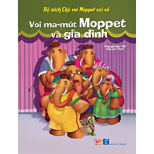 Bộ Sách Chú Voi Moppet Vui Vẻ - Voi Ma-Mut Moppet Và Gia Đình