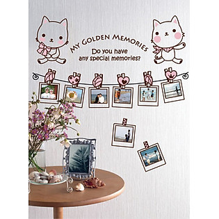 Decal Dán Tường Ninewall My Goldenmemories FF012