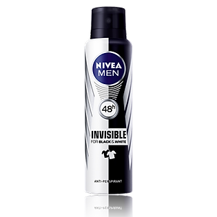 Xịt Khử Mùi Nivea Black & White Cho Nam 150ml - 82241