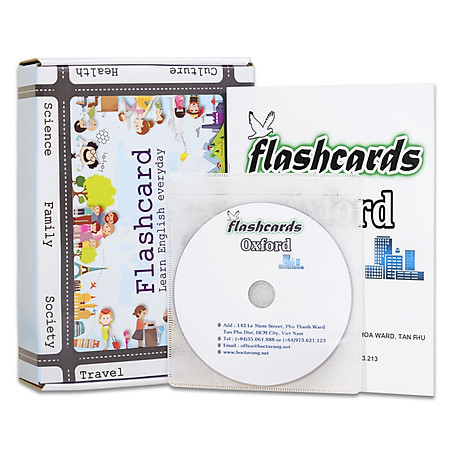 Combo Flashcard TOEFL - High Quality - DVD (Z05BD)