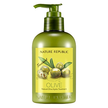 Kem Xả Dưỡng Chất Từ Dầu Olive Nature Republic Natural Olive Hydro Treatment (310ml)