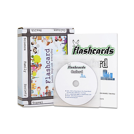 Bộ Flashcard IELTS Full Standard Kèm DVD (02AD)