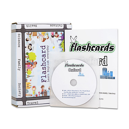 Bộ Flashcard IELTS Full High Quality Kèm DVD (02BD)