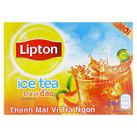 Lipton Ice Tea Hương Đào (15gx16 gói) - 32006953