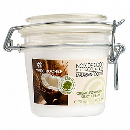 Sữa Dưỡng Thể Hương Dừa Yves Rocher Silky Cream Coconut (200ml) -Y101001