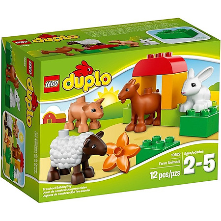 Mô Hình LEGO Duplo Nông Trại Động Vật (12 Mảnh Ghép) - 10522
