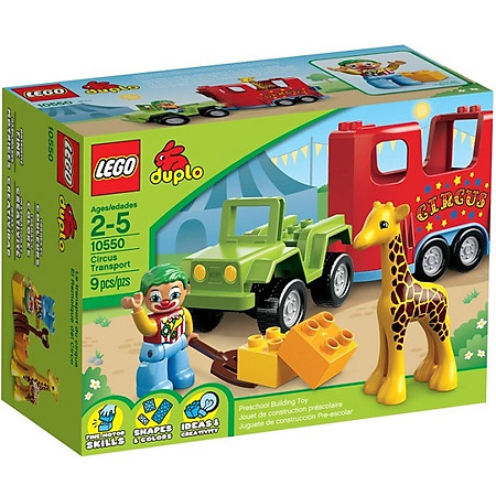 Mô Hình LEGO Xiếc Lưu Động (9 Mảnh Ghép) - 10550