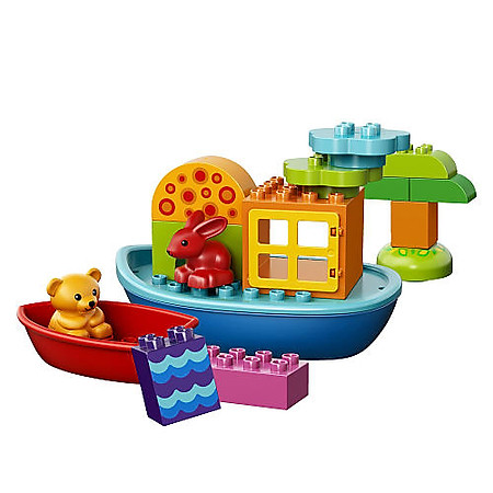 Mô Hình LEGO Duplo Bé Tập Lắp Ráp Tàu Thuyền (18 Mảnh Ghép) - 10567