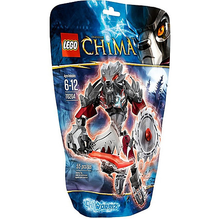 DCH - Mô Hình LEGO Chima CHI Worriz (55 Mảnh Ghép) - 70204