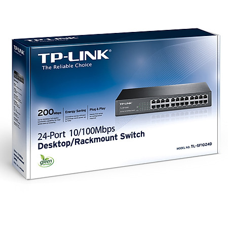 Switch TP-Link- TL-SF1024D - 24 - Port