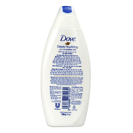Sữa Tắm Dove Dưỡng Chất Thấm Sâu 180g