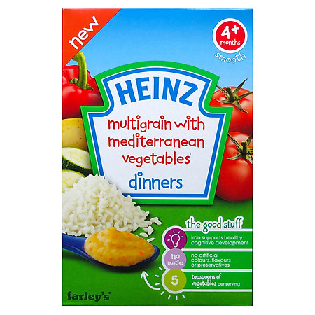 Ngũ Cốc Và Rau Củ Hỗn Hợp Heinz (125g)