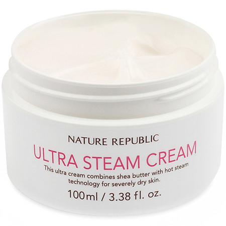 Kem Dưỡng Ẩm Nature Republic Shea Butter Steam Cream Fresh (100ml)