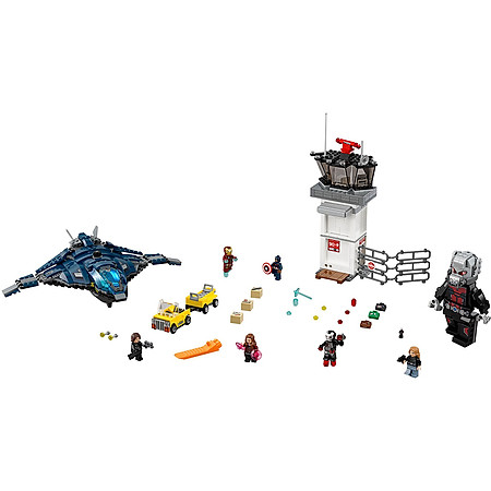 Mô Hình LEGO Super Heroes - Siêu Anh Hùng Tại Sân Bay 76051 (807 Mảnh Ghép)