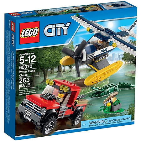 Mô Hình LEGO City - Rượt Đuổi Đầm Lầy 60070