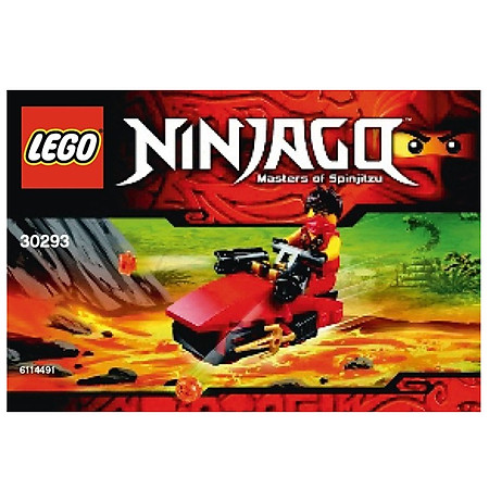 LEGO Ninjago Minifigure - ninja Kai with katana - Extra Extra Bricks