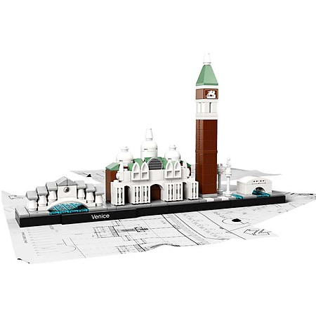 Mô Hình LEGO Architecture - Thành Phố Venice 21026 (212 Mảnh Ghép)