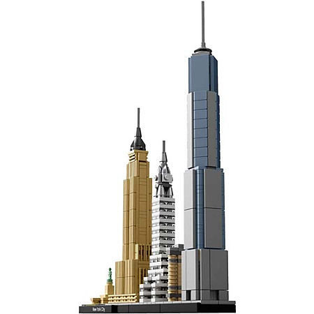 Mô Hình LEGO Architecture - Thành Phố Newyork 21028 (598 Mảnh Ghép)
